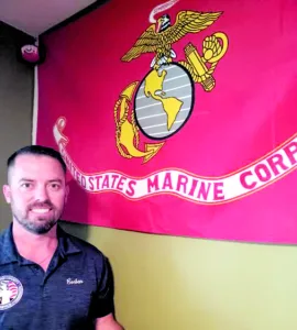 Howland Marine veteran continues service at home